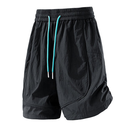 Men's Ice Silk Cooling Sports Shorts | Stretch Cropped S-3XL
