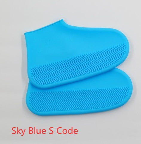 Silicone Waterproof Shoe Covers – Heeled Overshoes, Unisex