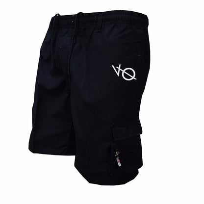 Men's Polyester Casual Workwear Shorts | High Waist Relaxed Fit S-3XL