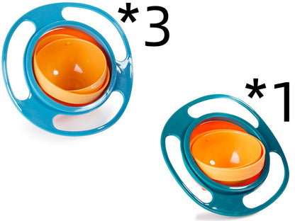 360° Rotating Spill-Proof Baby Bowl