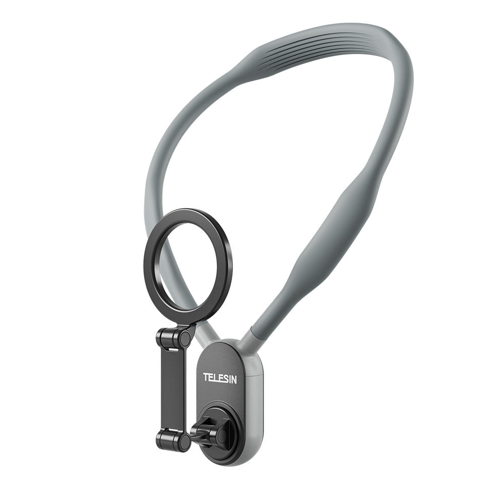 Magnetic Silicone Phone Neck Mount with Quick Release