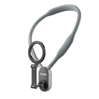 Magnetic Silicone Phone Neck Mount with Quick Release