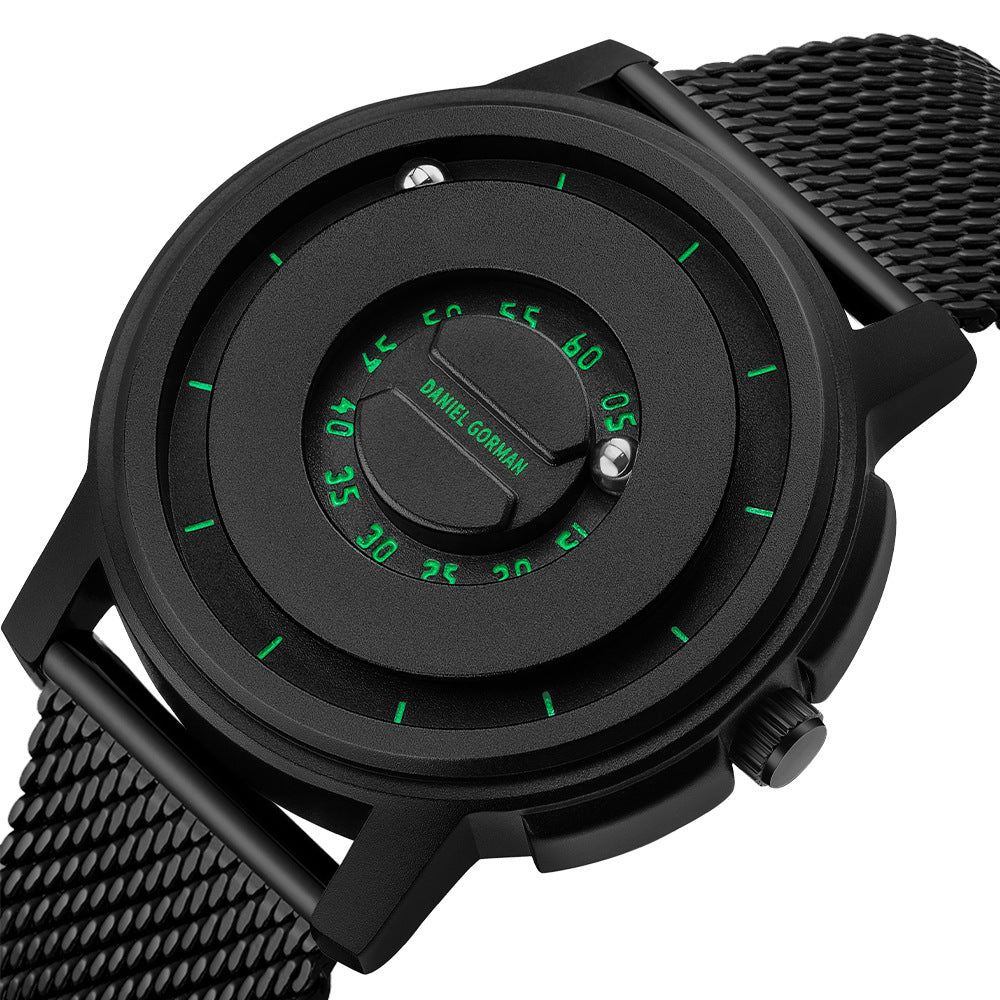 Fashion Coloured Dial Watch with Interchangeable Strap