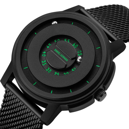 Fashion Coloured Dial Watch with Interchangeable Strap