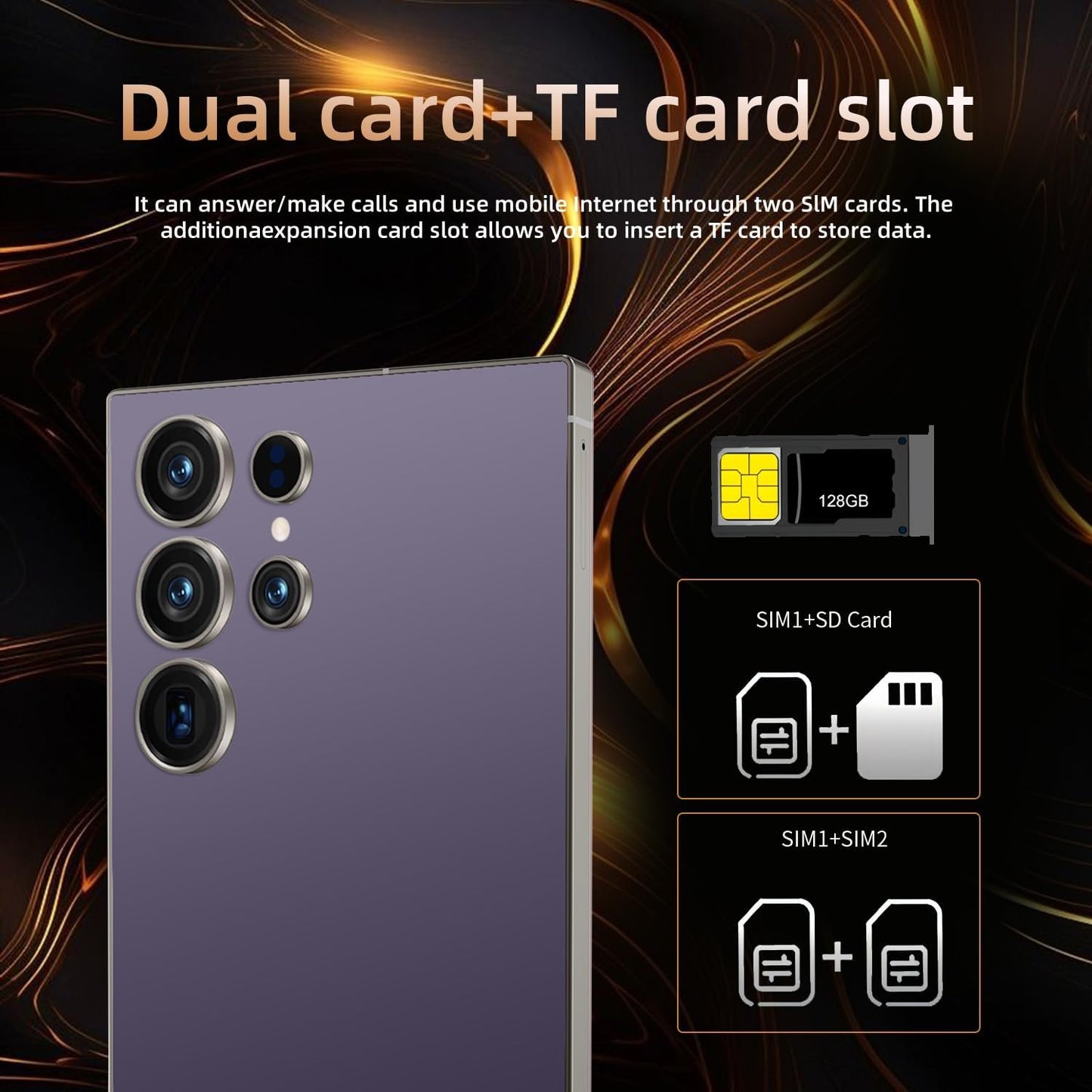 C25 Ultra 5G Unlocked Smartphone | Android 15, 8000mAh, 108MP, Stylus Pen
