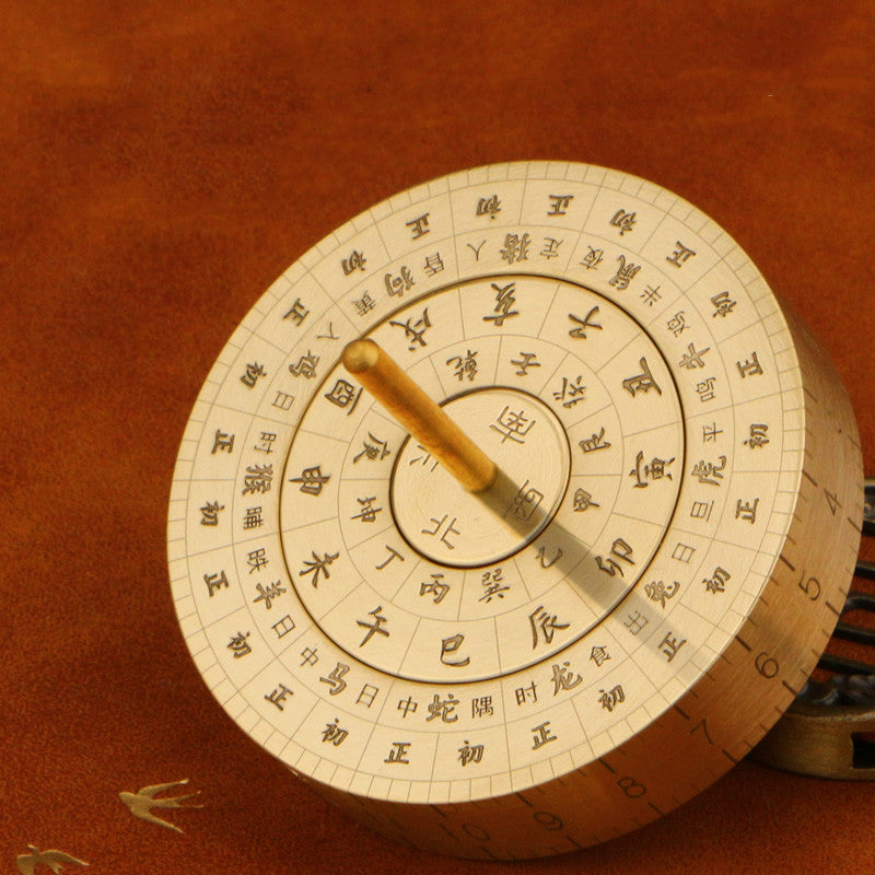 Chinese Cosmology Fidget Spinner | Sundial Hexagram Stems Branches