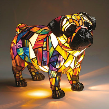 Animal Resin Night Light | Dog, Cat & Owl Designs