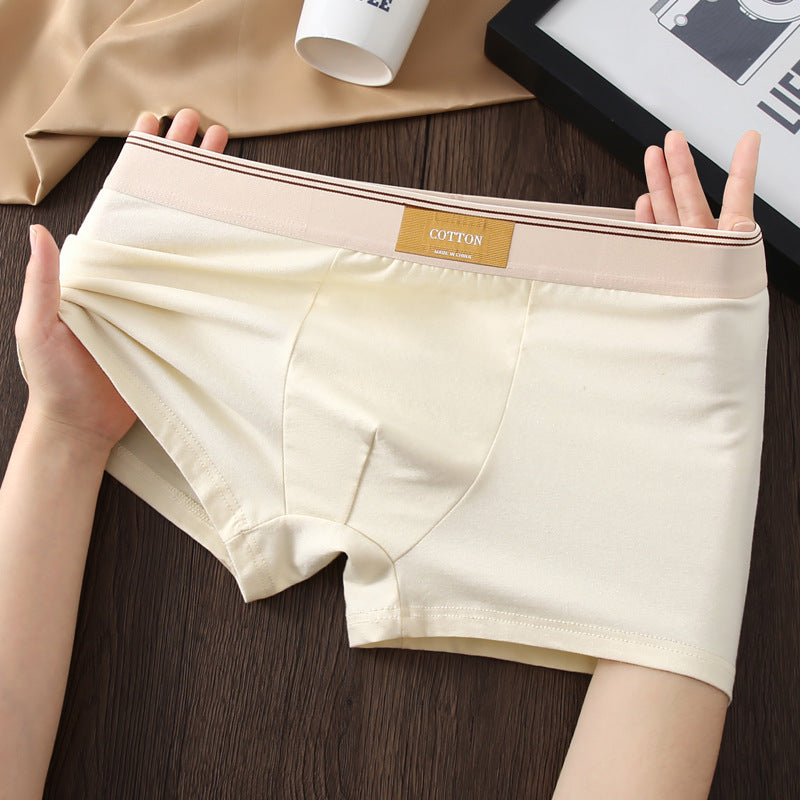 Men's Pure Cotton Mid-Rise Boxer Shorts