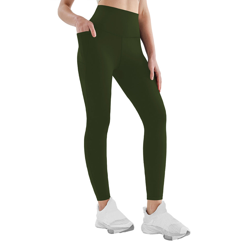 Women's High-Waist Yoga Leggings | Side Pockets | 11 Colours | S-2XL