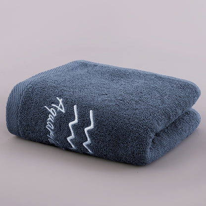 Zodiac Constellation Embroidered Cotton Towel | All 12 Star Signs | 2 Sizes