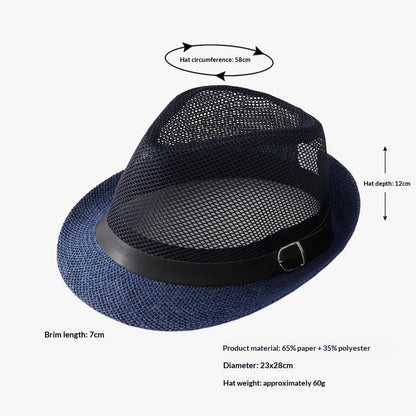 Women's Straw Flat-Top Sun Hat | Resort Panama Style – 18 Variants