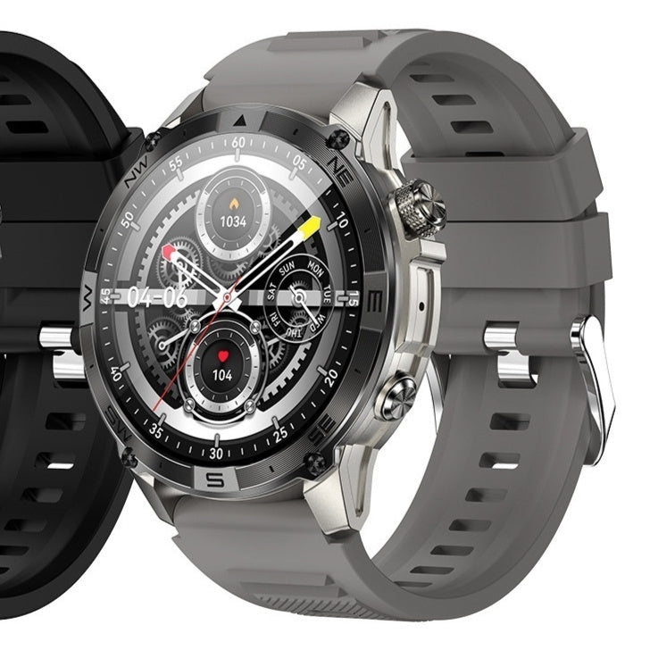 AMOLED GPS NFC Smartwatch – Bluetooth Calling, Heart Rate & Blood Oxygen