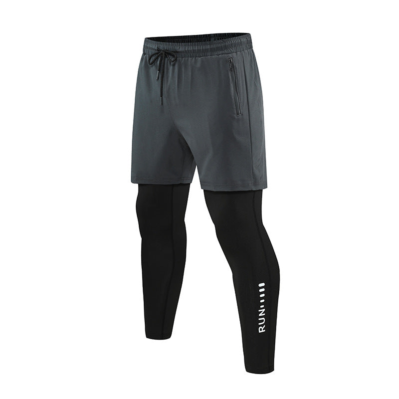 Men's Padded Compression Sports Leggings | Running, Gym & Cycling