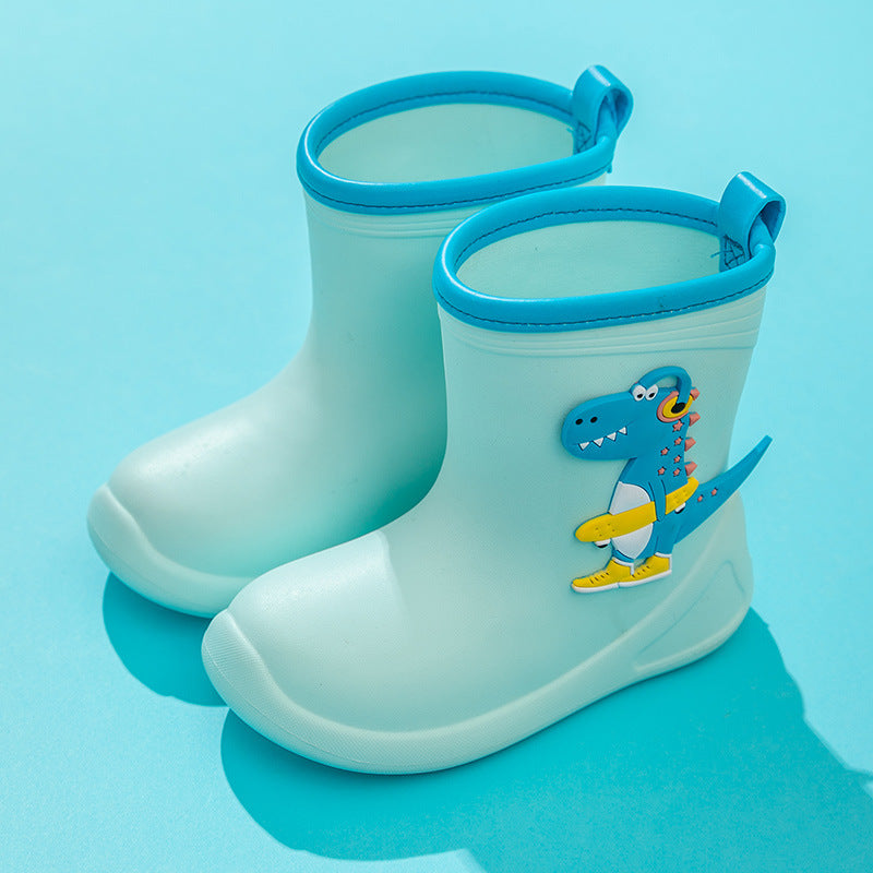 Children's Cartoon EVA Rain Boots – Lightweight Wellies, Unisex