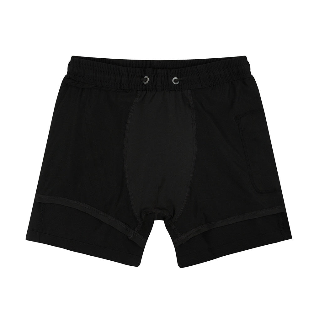 Men's Double-Layer Swimming Trunks | Lined Board Shorts S-XXL