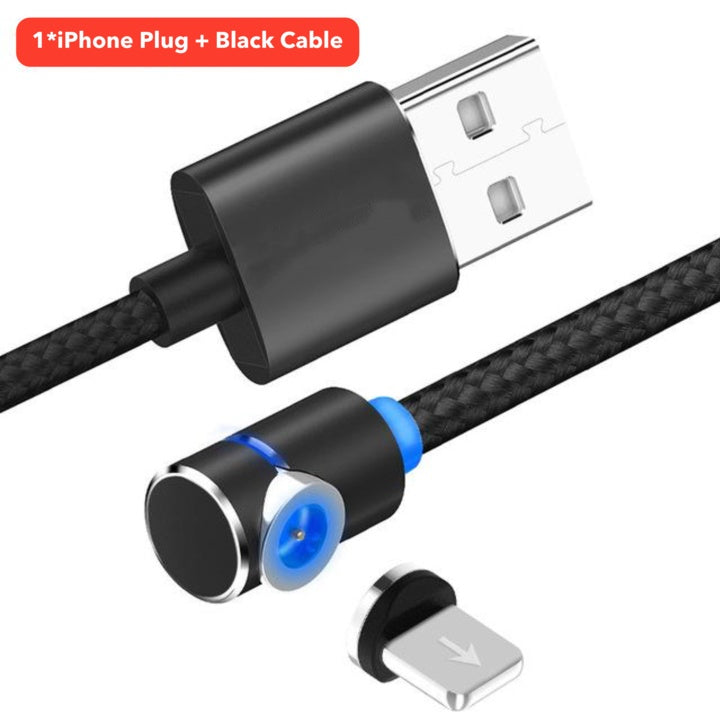 Magnetic USB Charging Cable | Micro, Lightning & USB-C | 1m & 2m