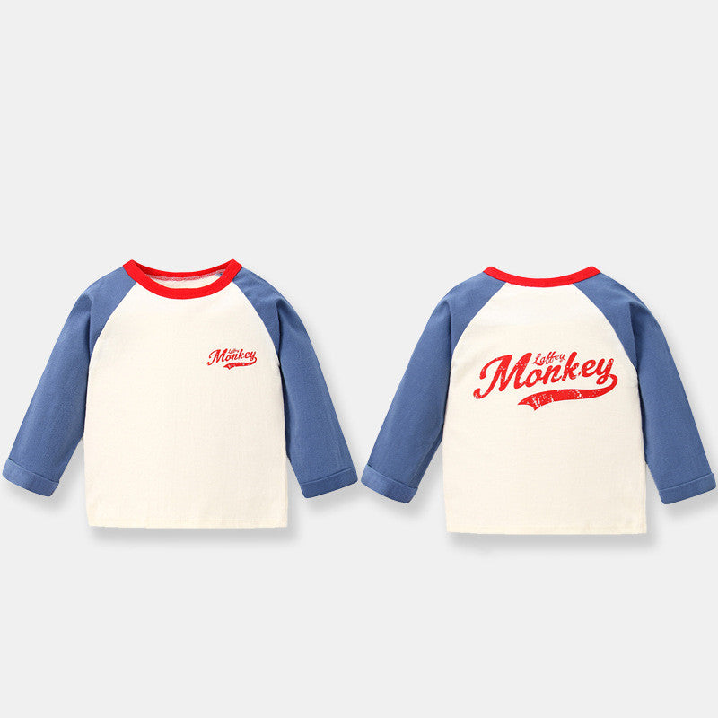 Kids Animal Print Long Sleeve Cotton T-Shirt – 13 Designs