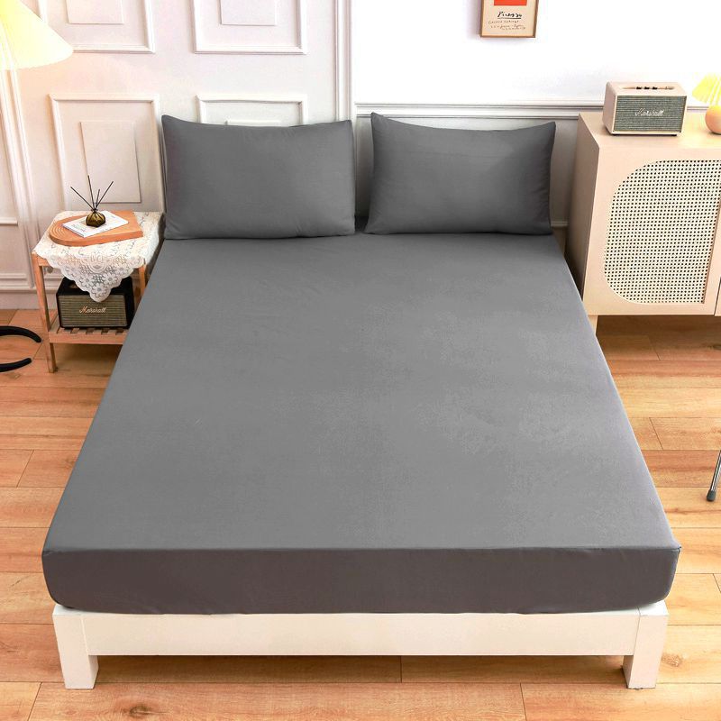 Polyester Fitted Sheet & Pillowcase | 15 Colours
