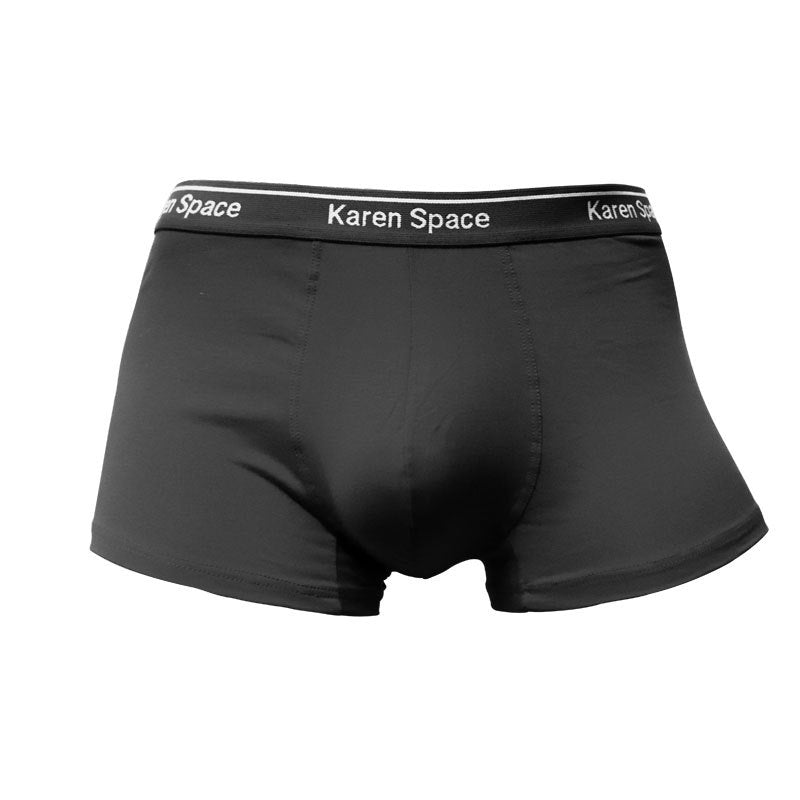 Men's Mid-Rise Cotton Boxer Briefs – U-Pouch Support