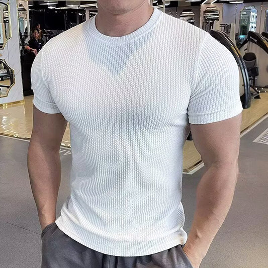 Men's Drop Shoulder Long Sleeve Pullover | Cotton Blend Casual