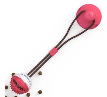 Suction Cup Tug & Chew Dog Toy Ball