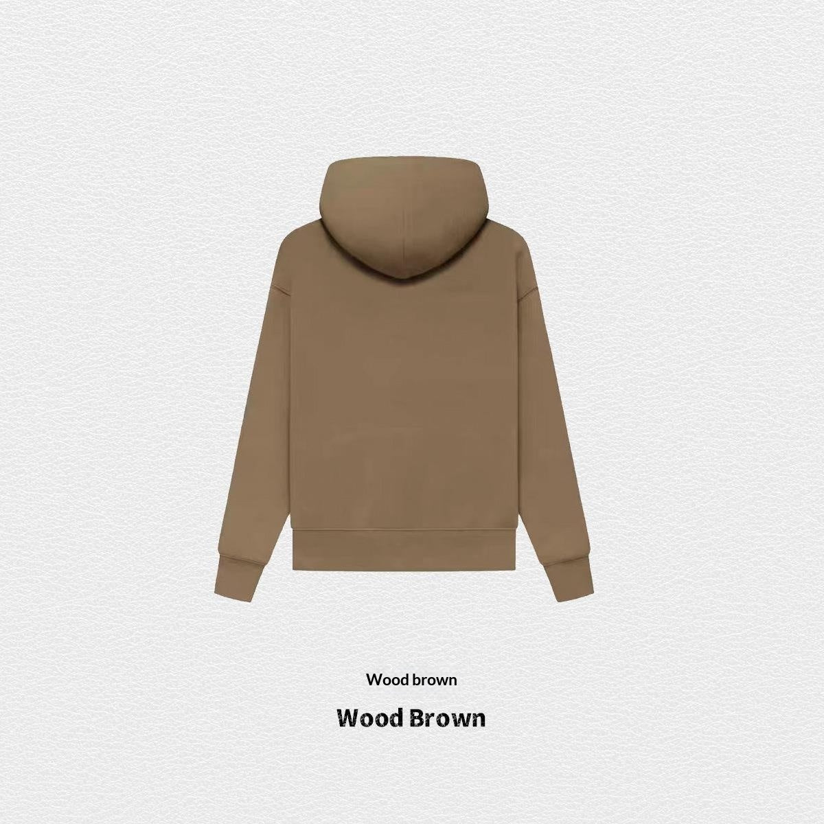 Women's Fleece-Lined Cotton Hoodie | Solid Colour Pullover Sweatshirt