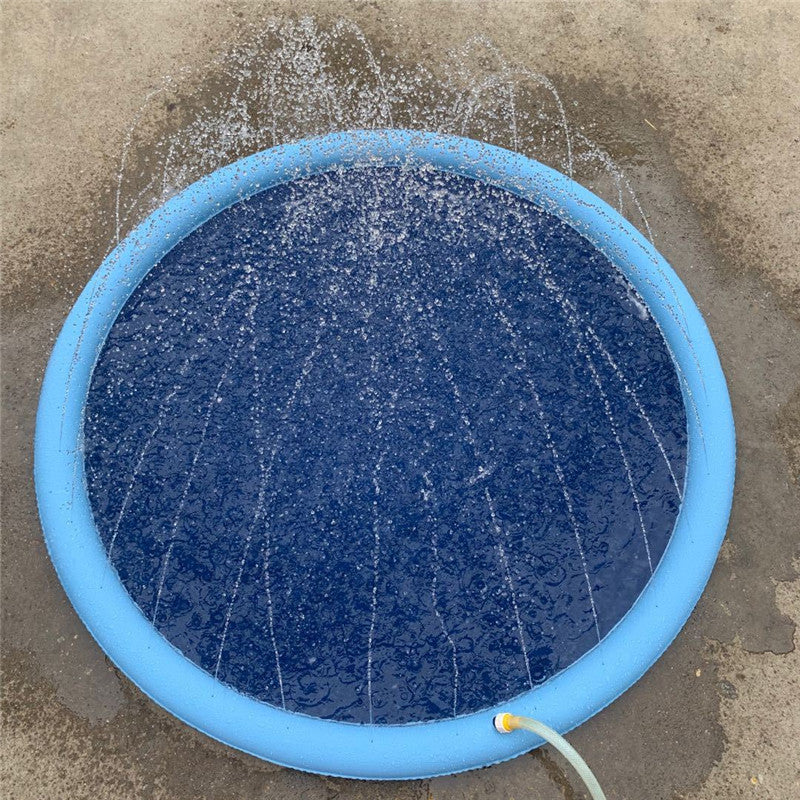 Non-Slip Splash Pad for Kids & Pets | Backyard Sprinkler Play Mat 96cm–2m