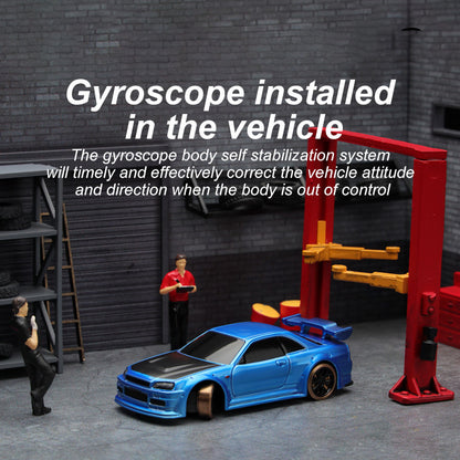 Turbo Racing C64 1/76 Drift RC Car with Gyro - Remote Control