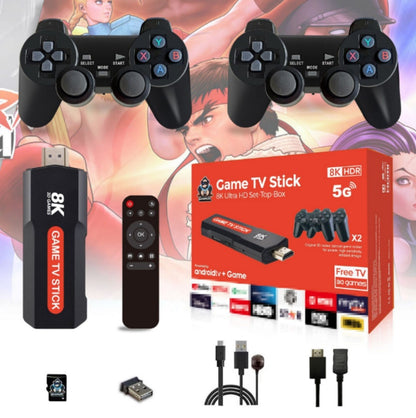 Retro Wireless TV Game Console – HDMI, 2 Controllers, 32GB & 64GB