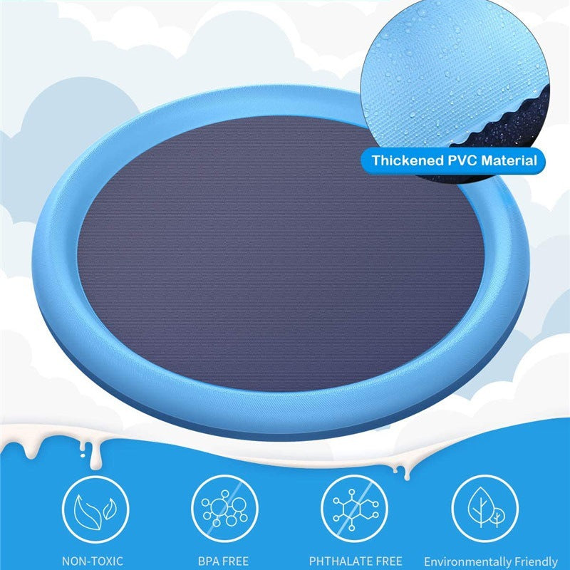 Non-Slip Splash Pad for Kids & Pets | Backyard Sprinkler Play Mat 96cm–2m