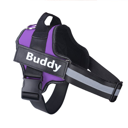 No-Pull Reflective Dog Harness | Adjustable Nylon Vest Puppy to XXL