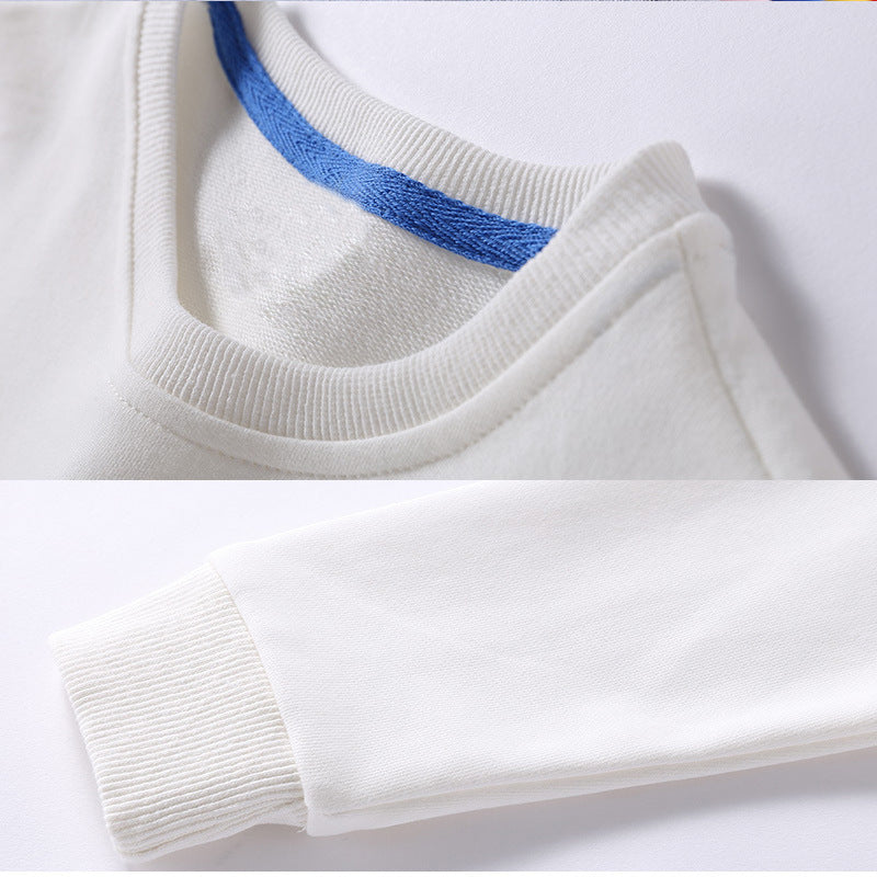 Boys' Solid Colour Round Neck Sweatshirt | 11 Colours | Kids Top