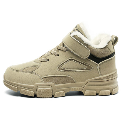 Kids Velcro Leather Shoes | Sizes 28-39