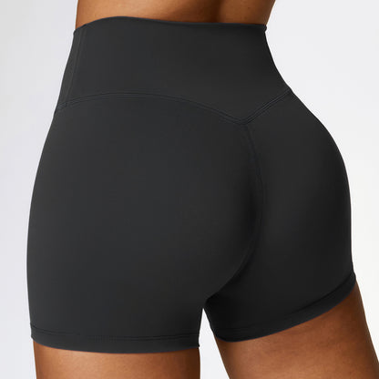 Women's High Waist Brushed Yoga Shorts | Tummy Control | 5 Colours