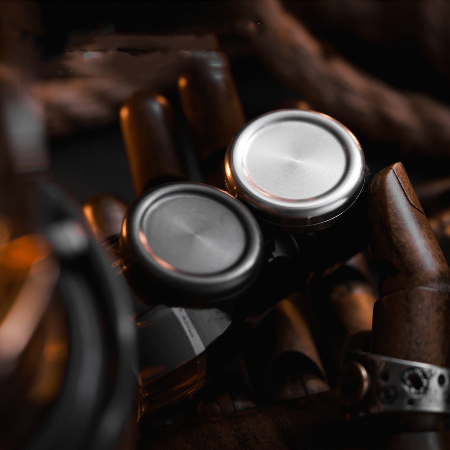 Premium Metal Spinning Top EDC Fidget Toy | Stainless Steel & Zirconium
