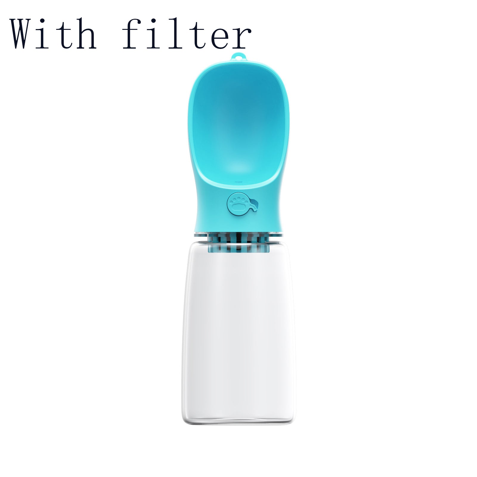 Portable Pet Water Bottle | One-Touch Dog Water Dispenser 350ml & 550ml