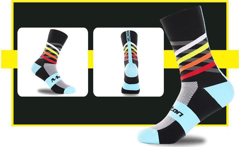 Unisex Nylon Multi-Sport Socks – Cycling Running Basketball Hiking