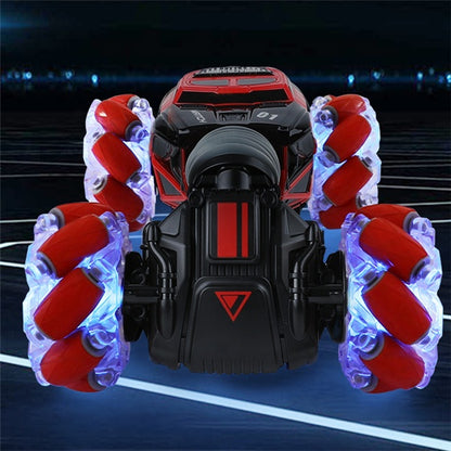 4WD Gesture Control RC Stunt Car – Morphing Off-Road & 8-Way Sideways