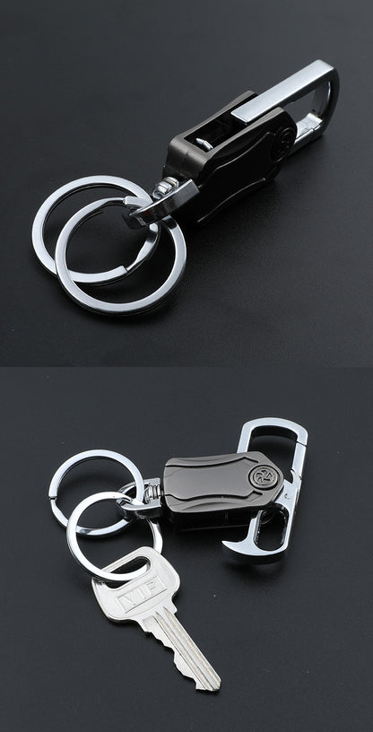 Gyro Spinning Top Keychain | Zinc Alloy Men's Pendant | JP Collections