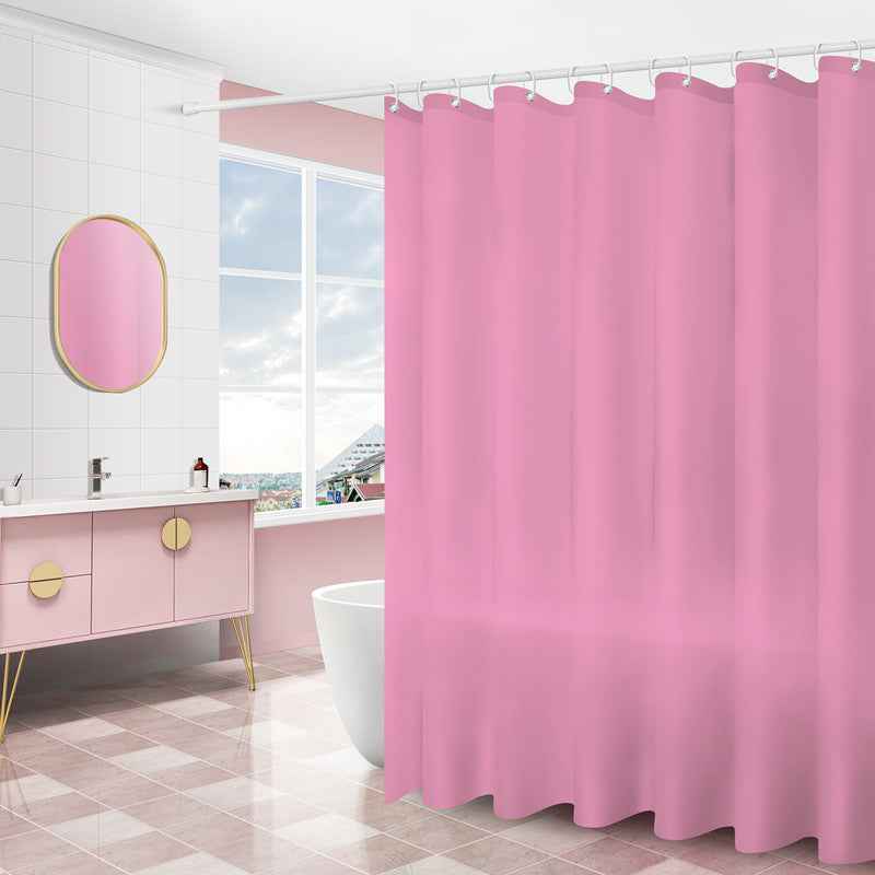 PEVA Shower Curtain – Waterproof Geometric & Printed Bathroom Curtain