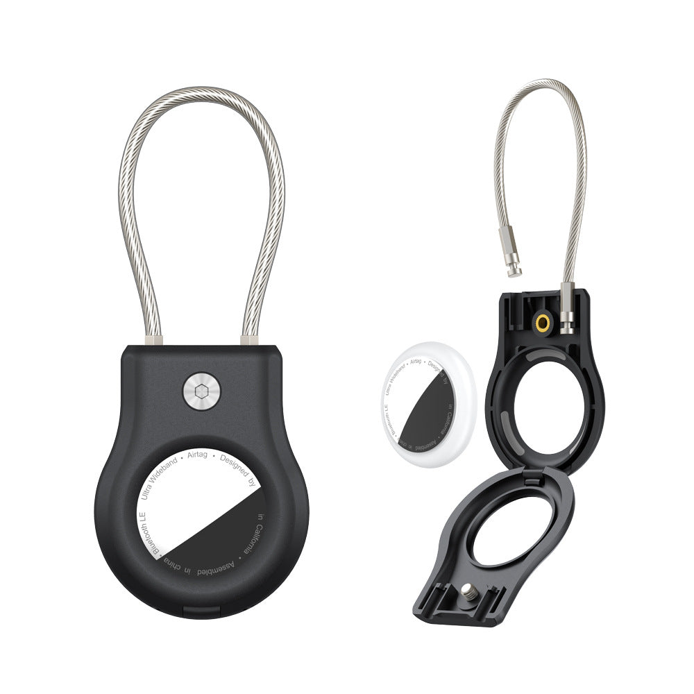 Apple AirTag Keychain Holder | PC & Steel Wire Rope Case | JP Collections
