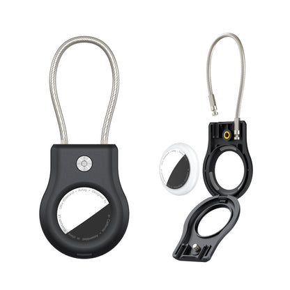 Apple AirTag Keychain Holder | PC & Steel Wire Rope Case | JP Collections