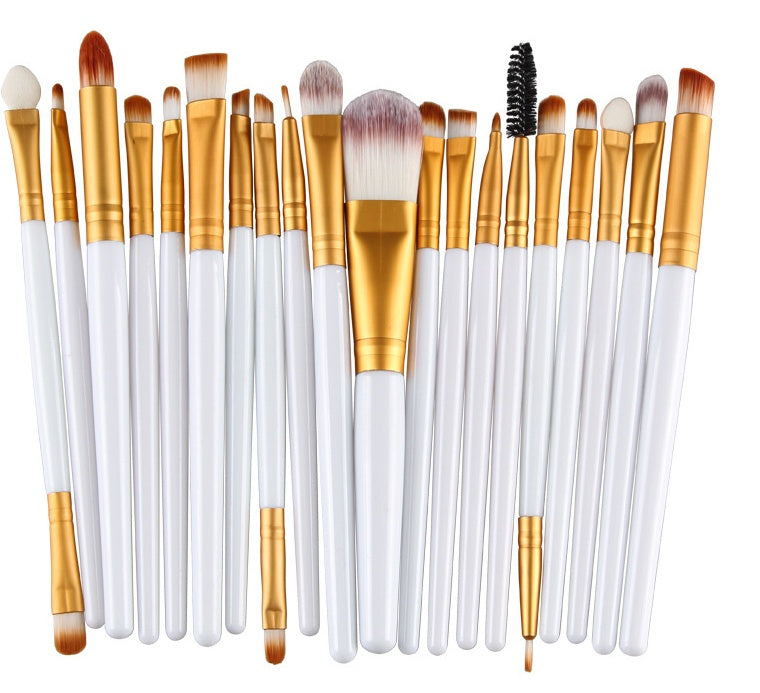 Dual-Tone Makeup Brush – Loose Powder, Blush & Eyeshadow