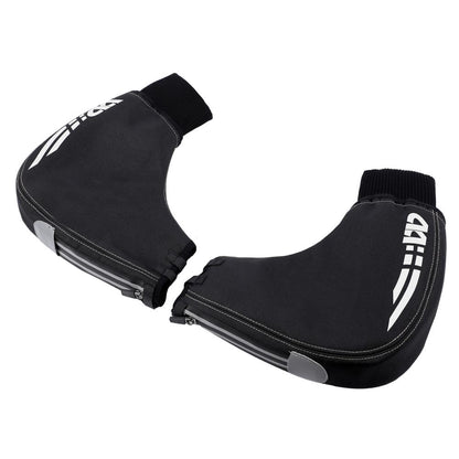 WEST BIKING Winter Cycling Gloves – Thermal Fleece Lined Handlebar Gloves Grey & Black