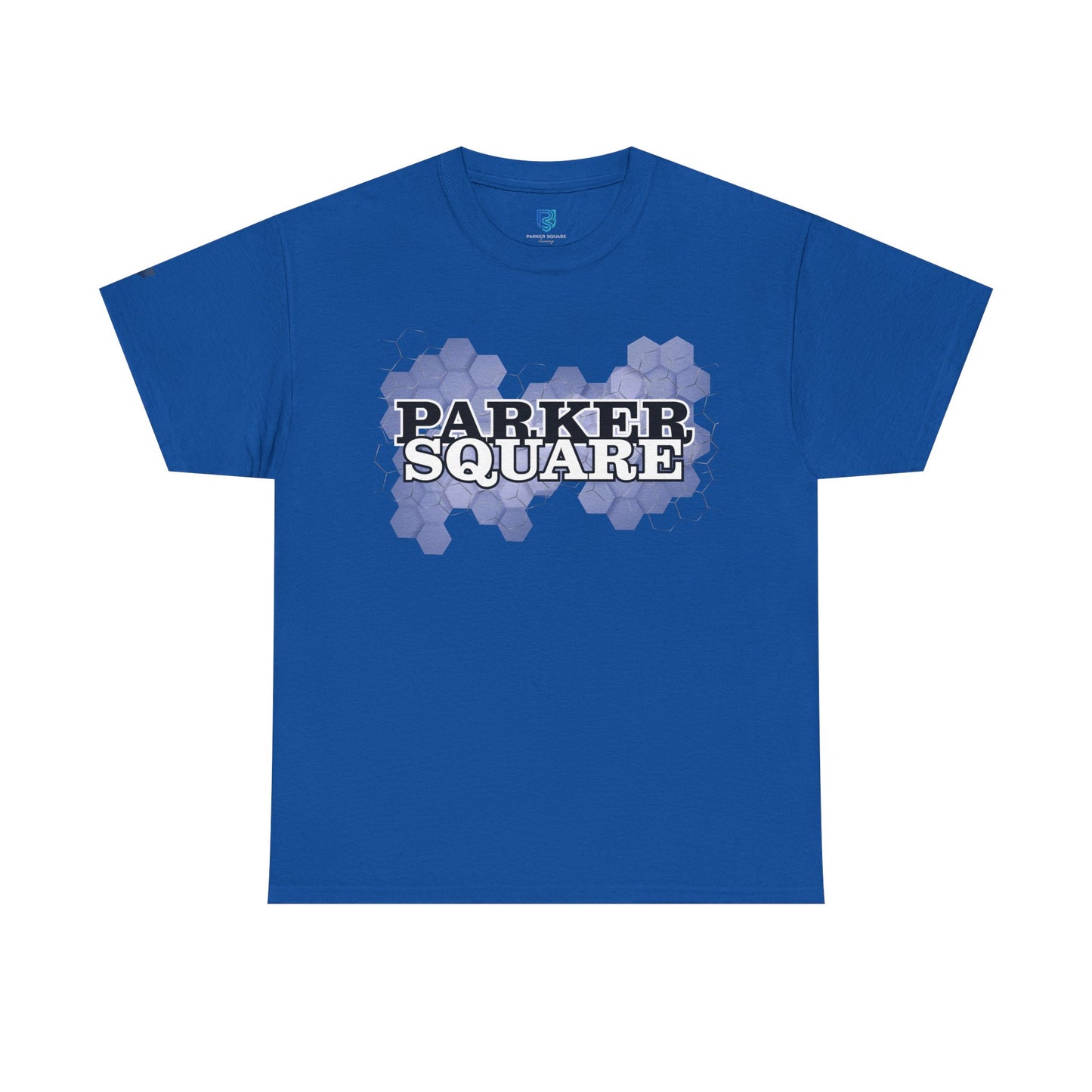 Parker Square T‑Shirt — Retro Campus Logo Tee