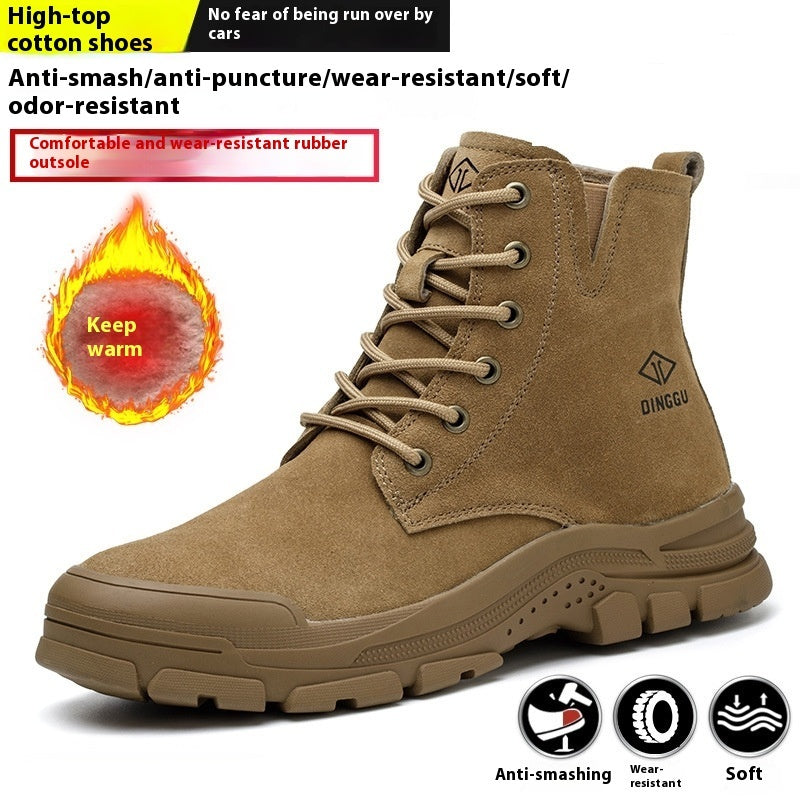 Men's Steel Toe Cap Safety Boots | Anti-Smash & Anti-Puncture