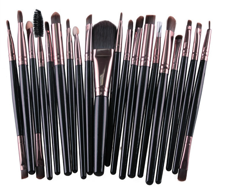 Dual-Tone Makeup Brush – Loose Powder, Blush & Eyeshadow