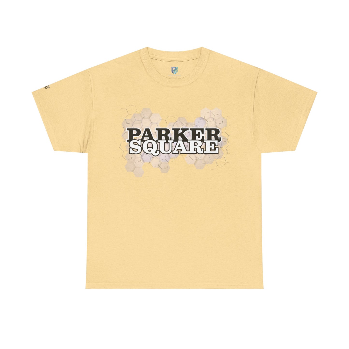 Parker Square T‑Shirt — Retro Campus Logo Tee
