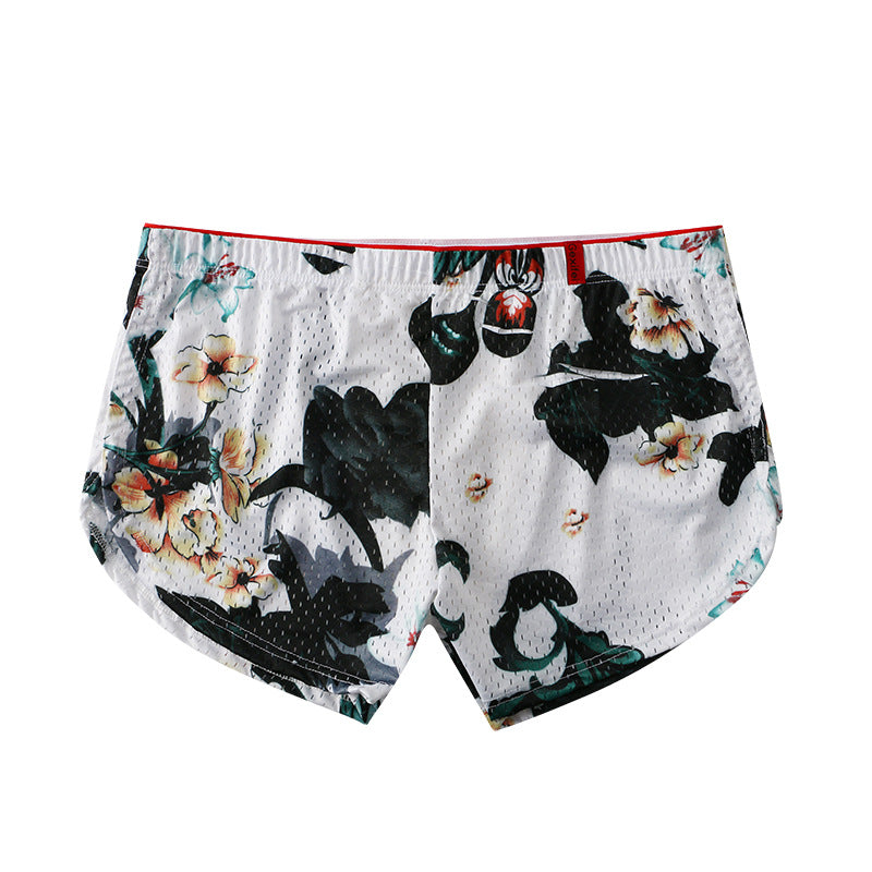 Men's Ice Silk Boxer Briefs – Seamless Quick-Dry Antibacterial Underwear