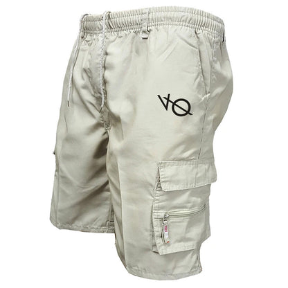 Men's Polyester Casual Workwear Shorts | High Waist Relaxed Fit S-3XL